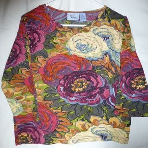 3/4 sleeve top